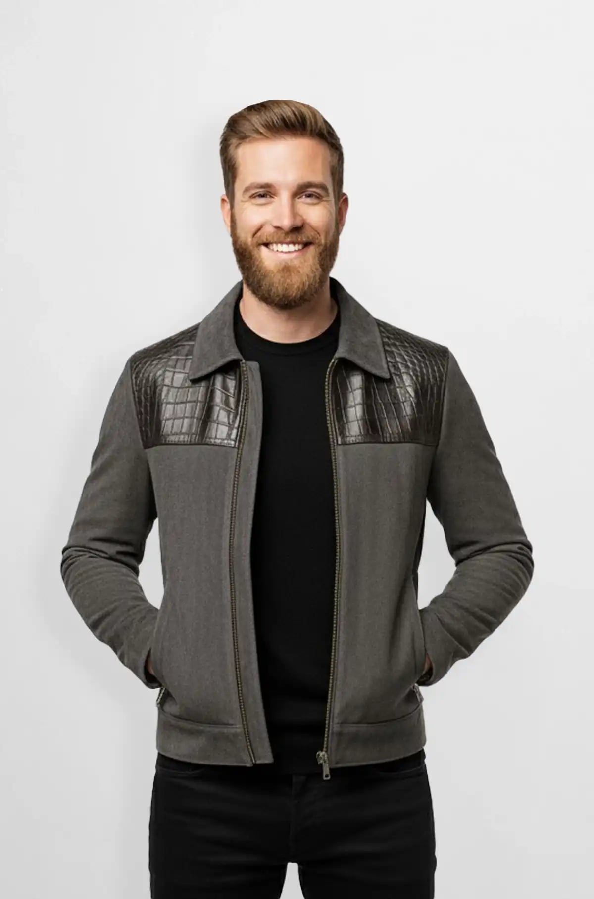 Obsidian Ridge Suede Jacket