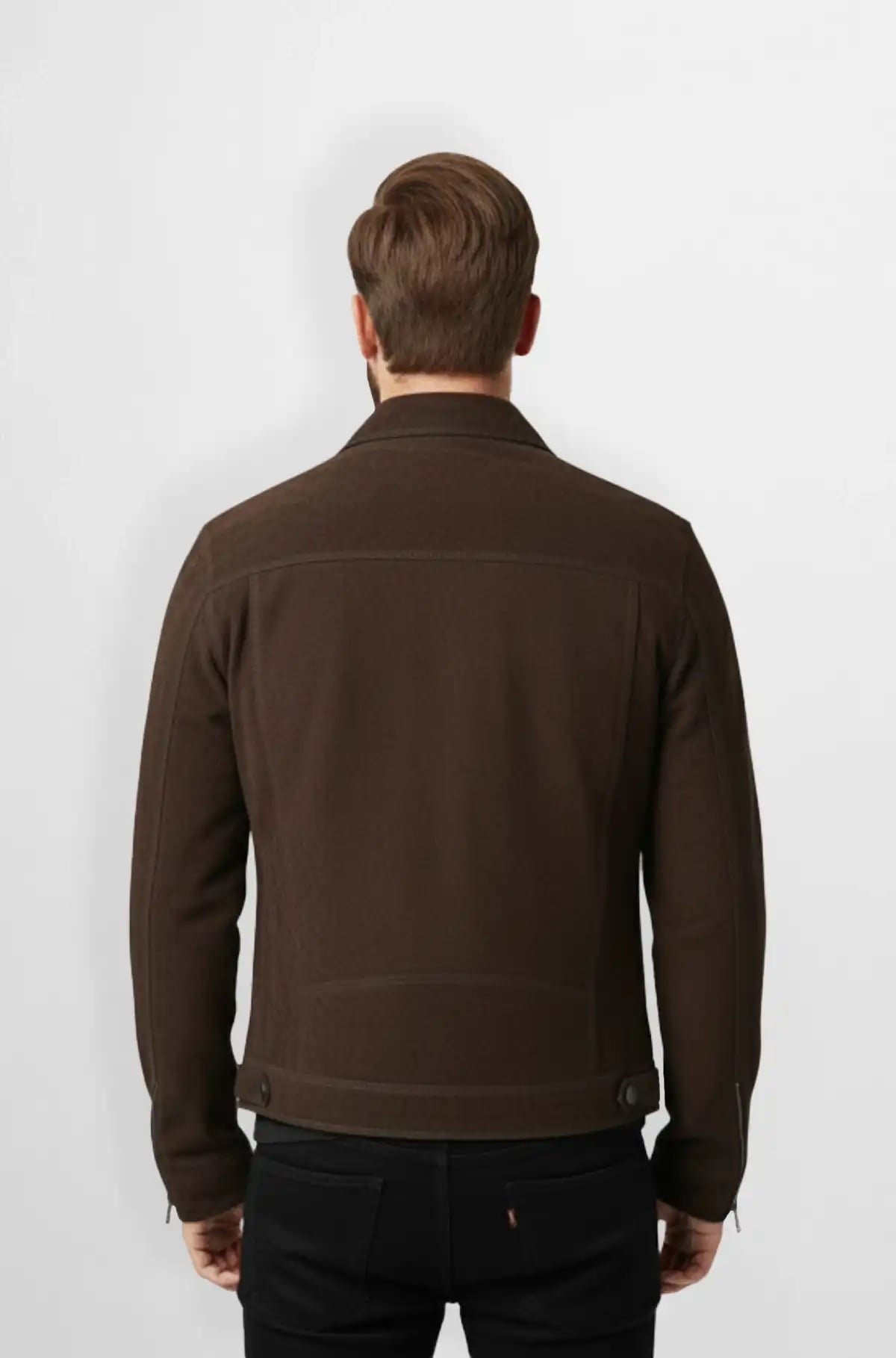 Ravaro Deep Mocha Suede Jacket