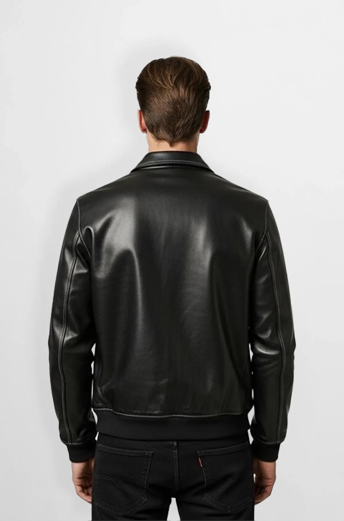 Shadow Craft Jet Black Luxe Bomber