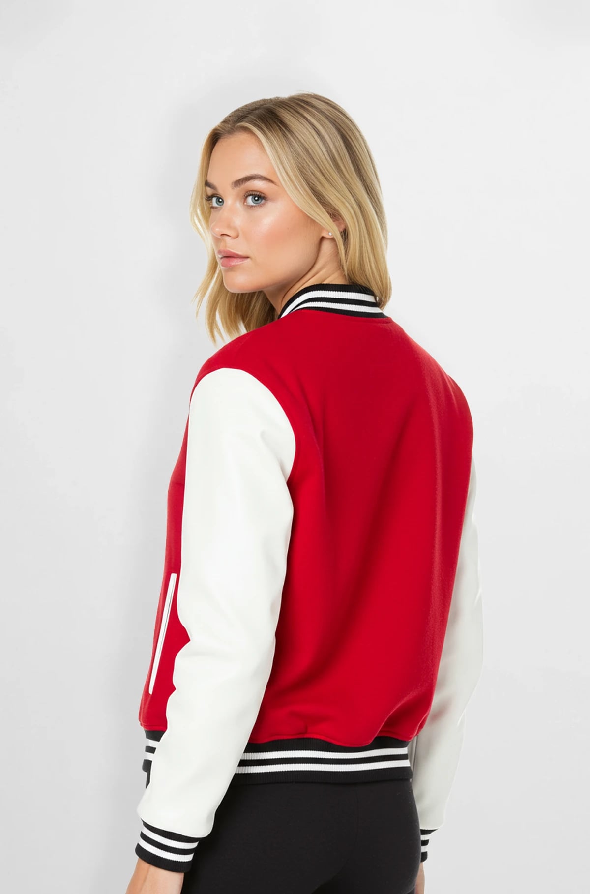 Varsity Letterman Bomber Jacket