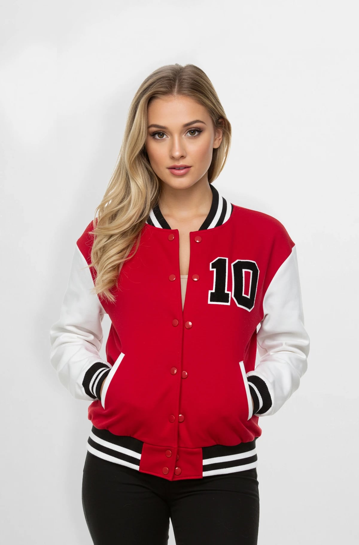 Varsity Letterman Bomber Jacket