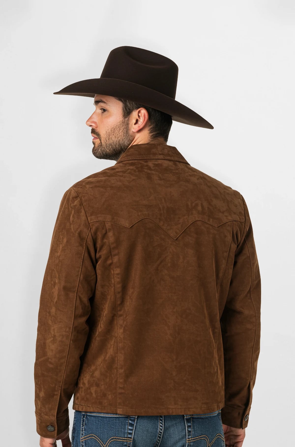 Western Suede Cowboy Jacket