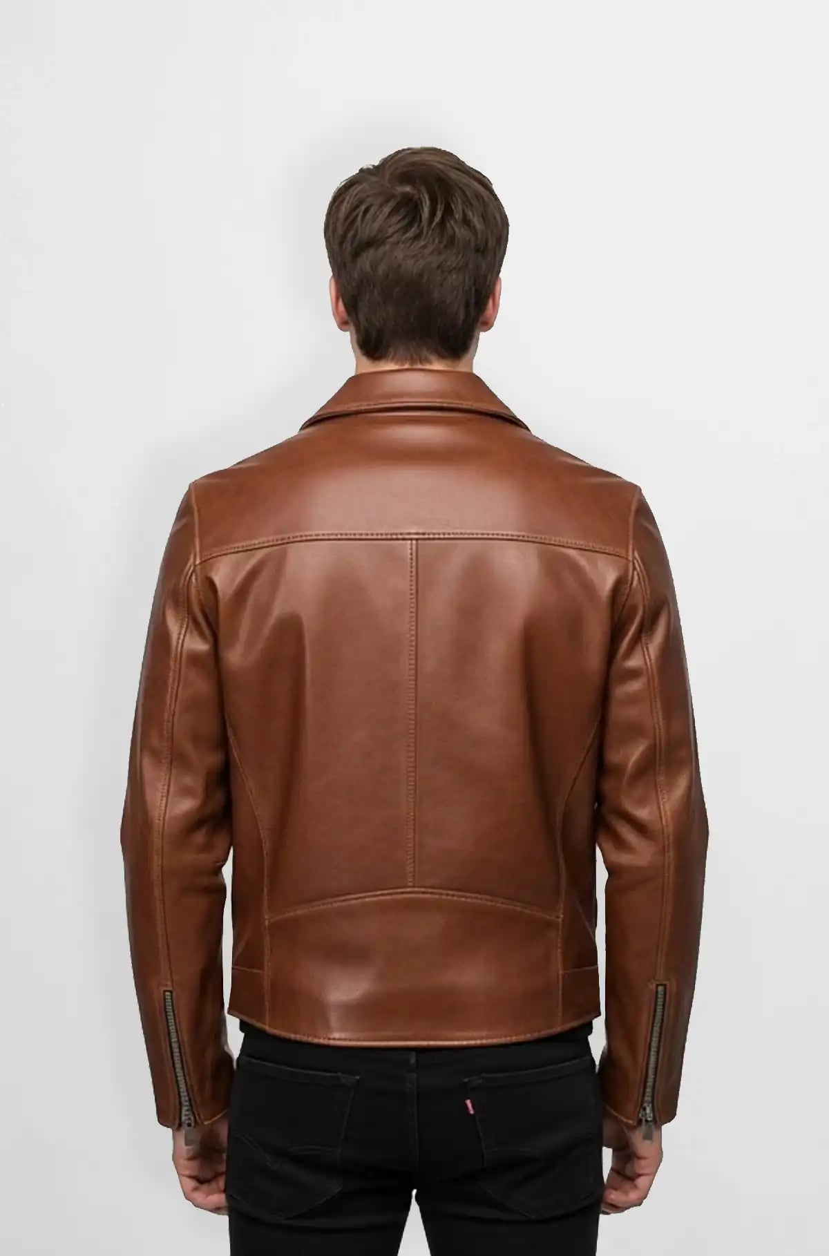 Brown Leather Bomber Jacket Classic Style and Durable Appeal Brown Leather Bomber Jacket Classic Style and Durable Appeal