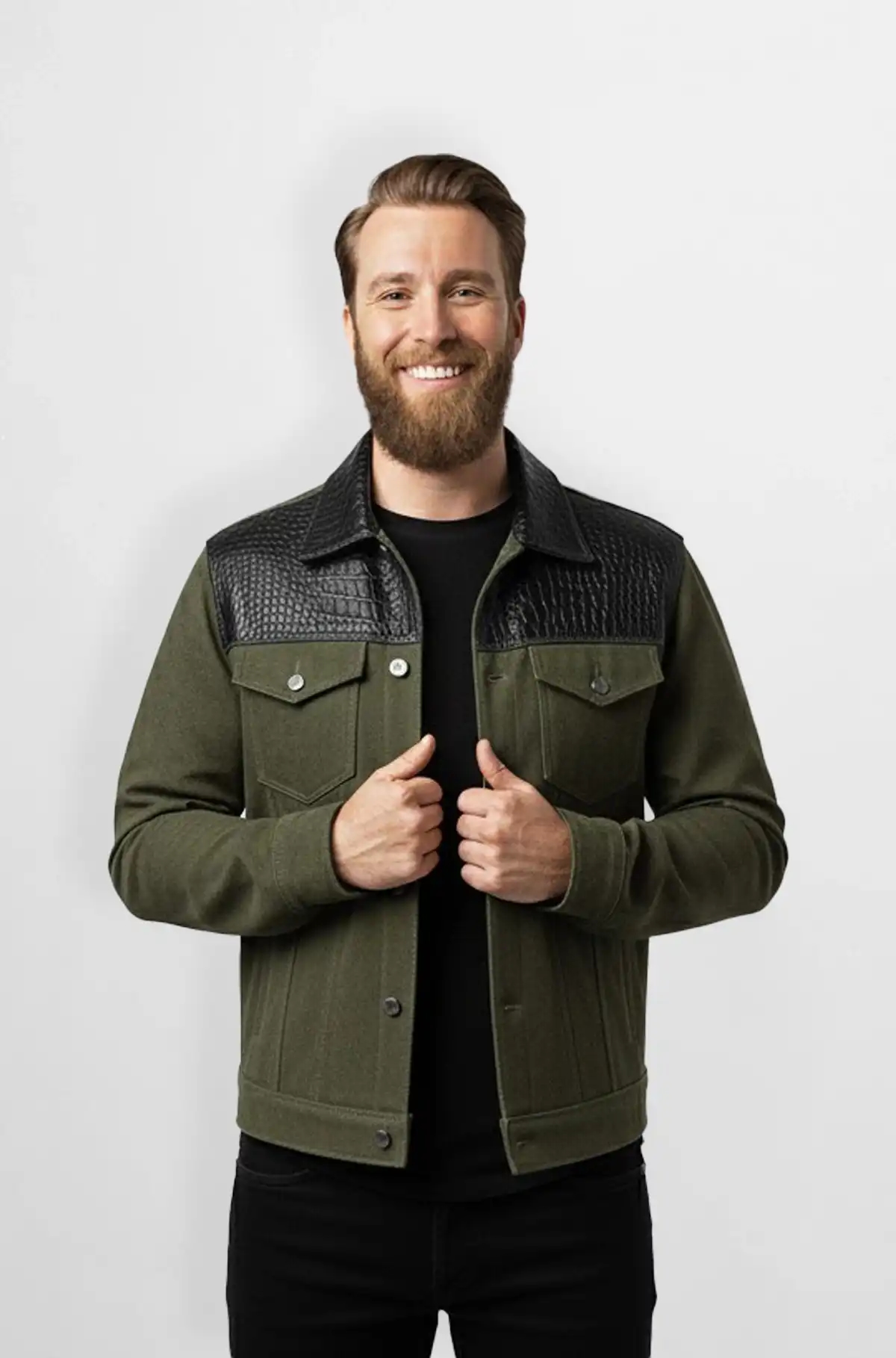 Crocodile Ridge Olive Utility Jacket Crocodile Ridge Olive Utility Jacket