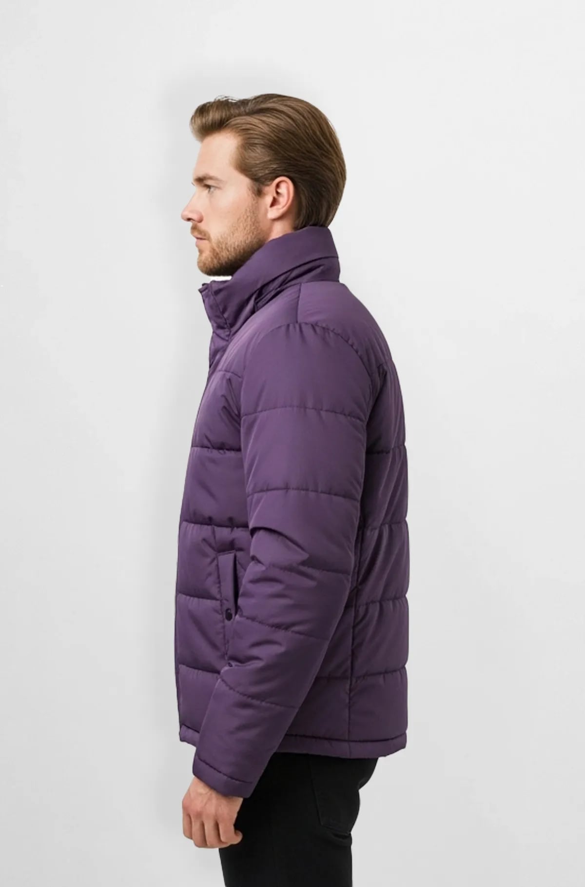 Deep Purple Urban Frost Guard For Mens Jacket Deep Purple Urban Frost Guard For Mens Jacket
