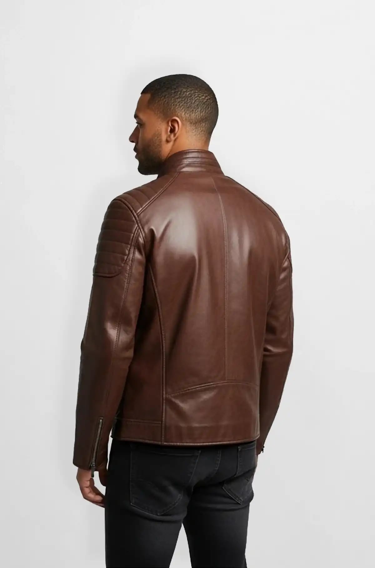 Genuine leather Racer Leather Jacket Genuine leather Racer Leather Jacket