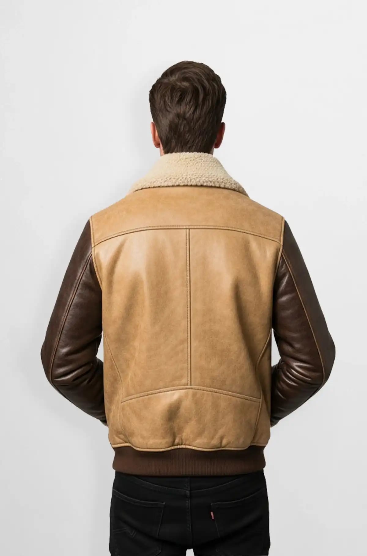 Heritage Skyfall Shearling Aviator Bomber Heritage Skyfall Shearling Aviator Bomber