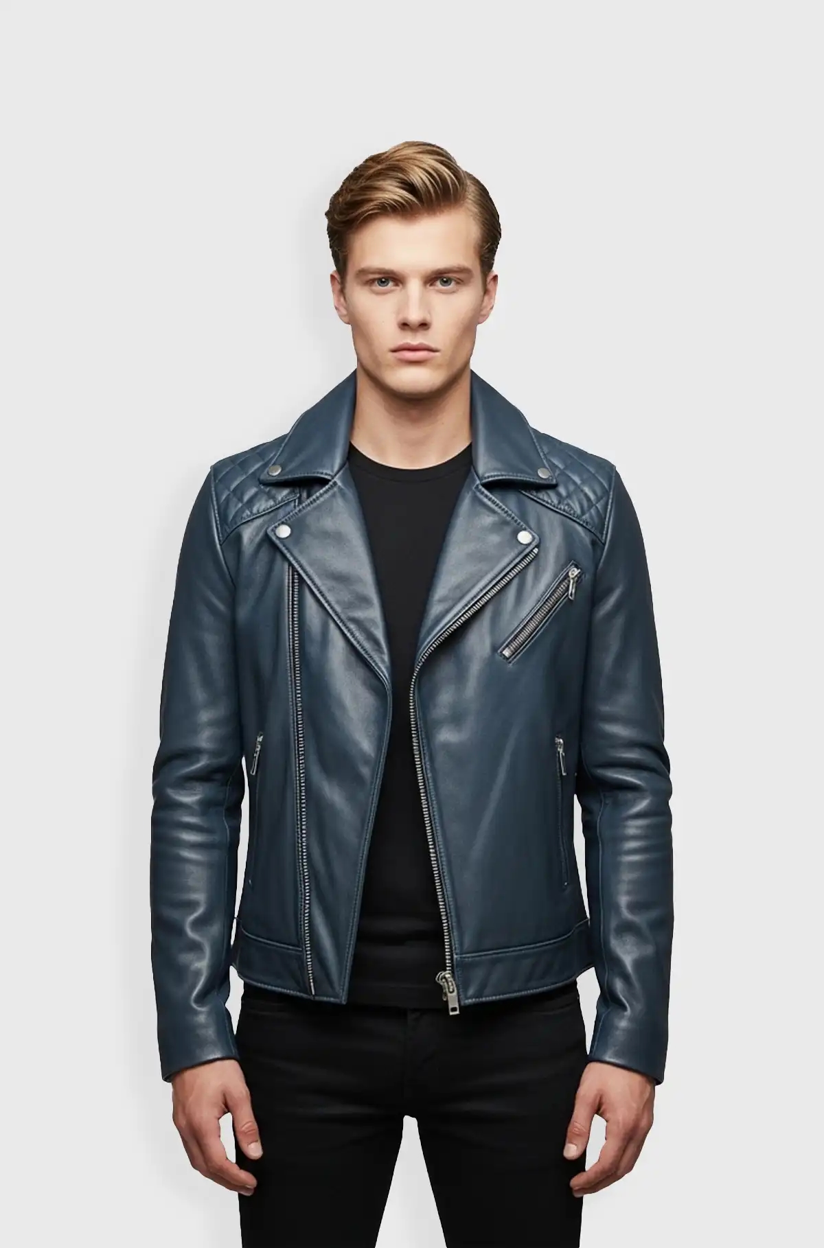 Midnight Rider Quilted Leather Jacket Midnight Rider Quilted Leather Jacket