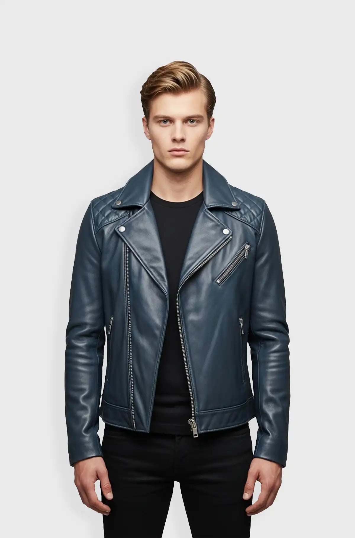 Midnight Rider Quilted Leather Jacket Midnight Rider Quilted Leather Jacket
