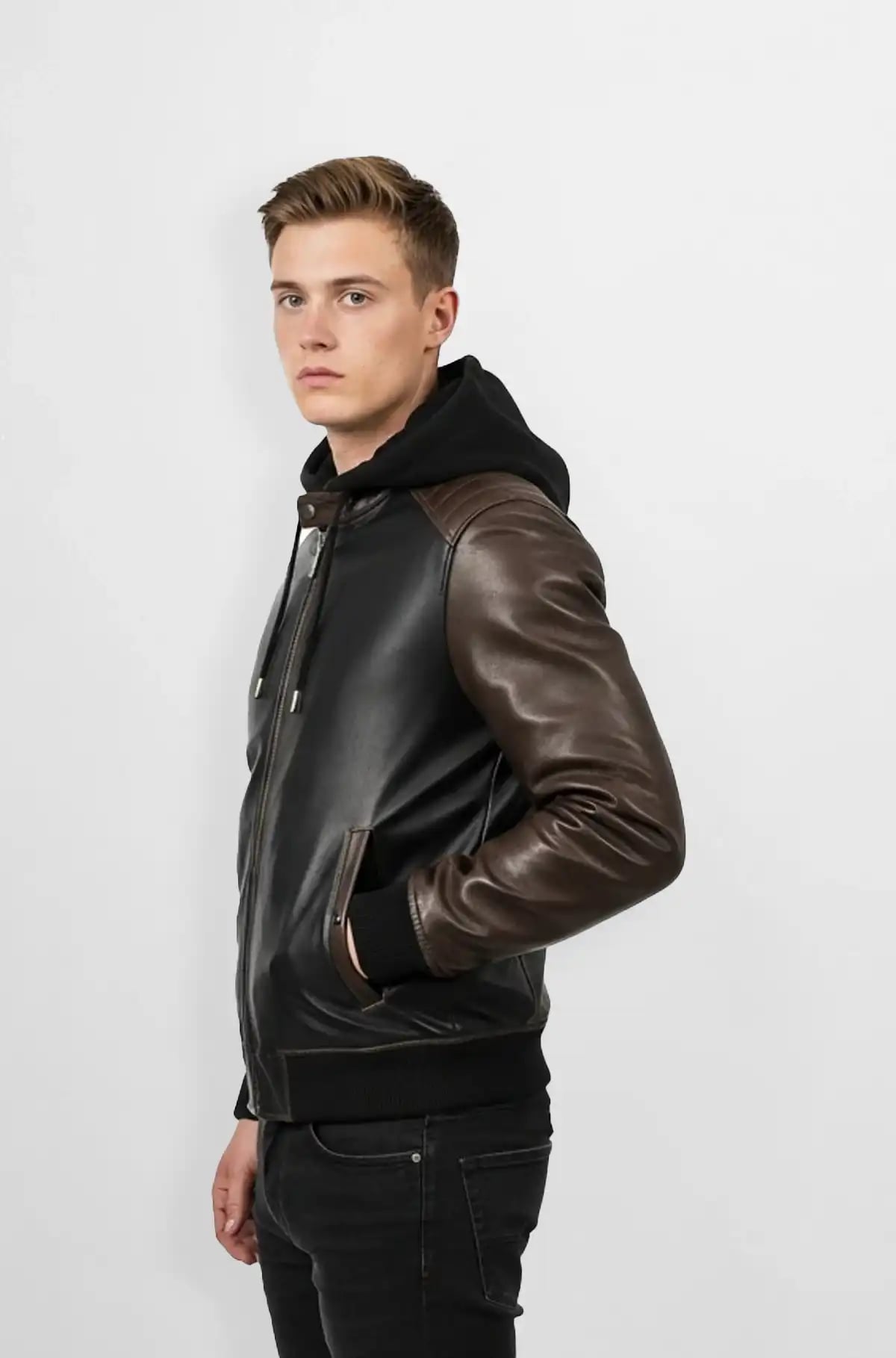 Shadowline Dual Tone Bomber Jacket Shadowline Dual Tone Bomber Jacket