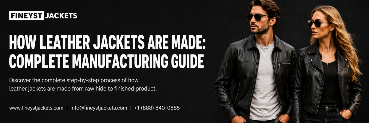 How Leather Jackets Are Made: Complete Manufacturing Guide