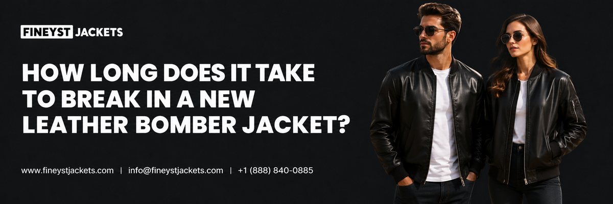 How Long Does It Take to Break In a New Leather Bomber Jacket