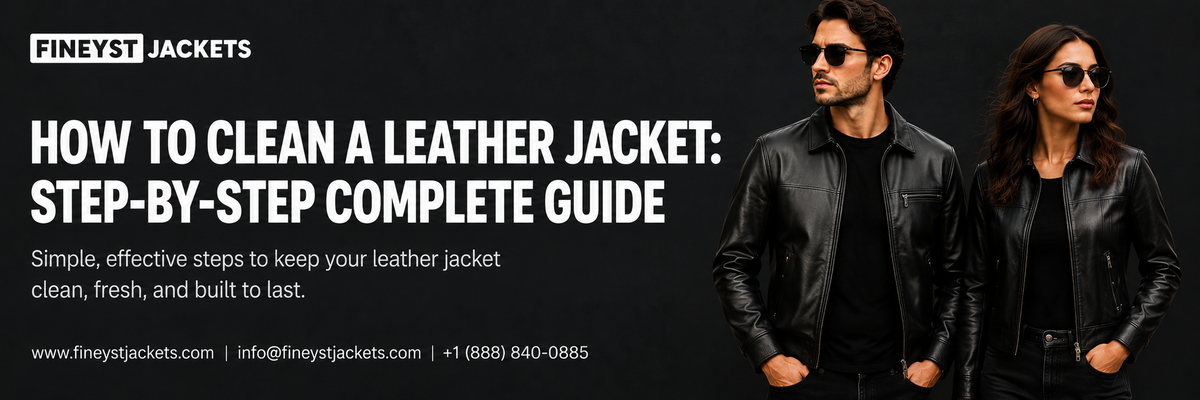 How to Clean a Leather Jacket: Step-by-Step Complete Guide
