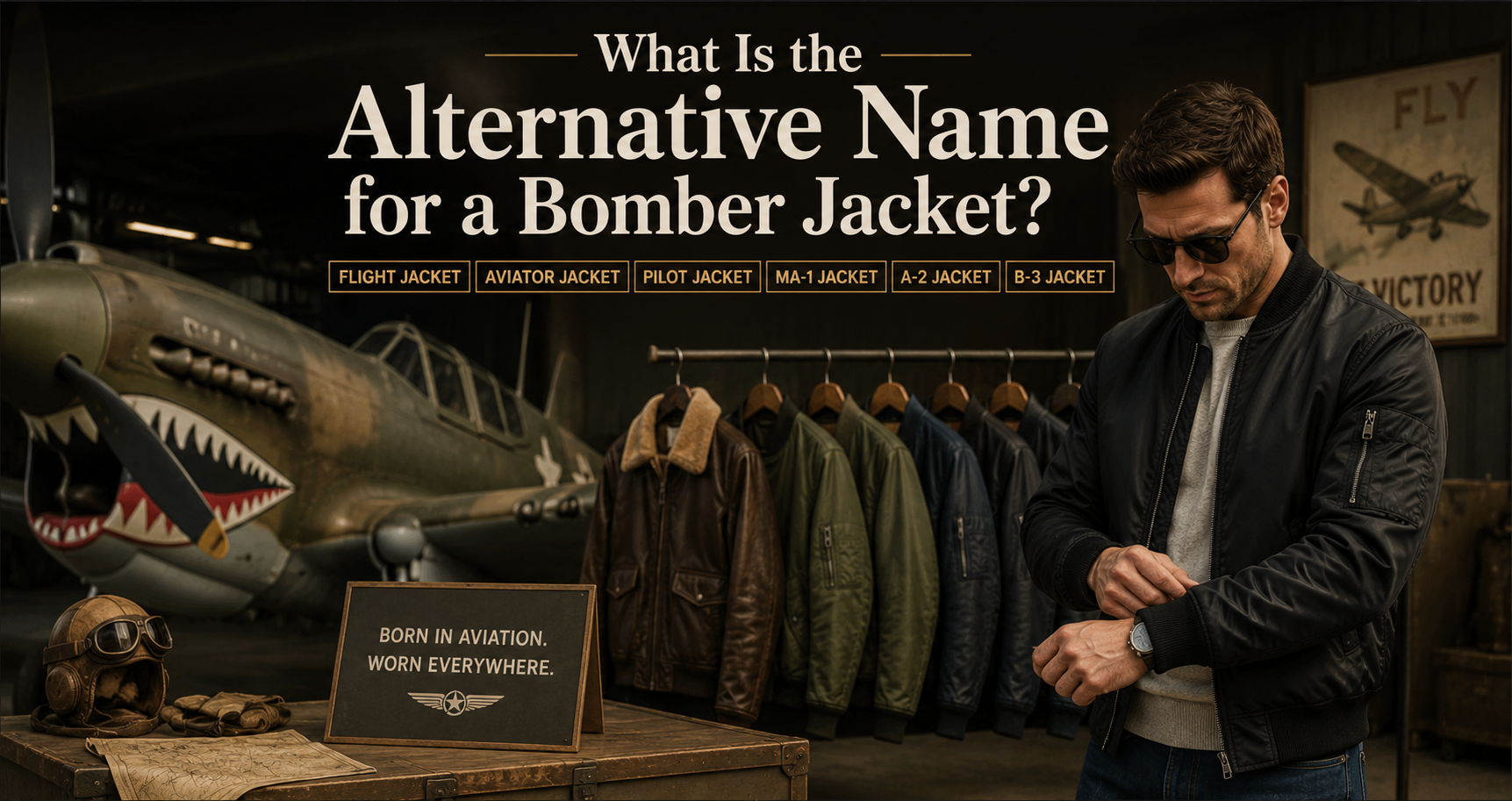 What Is the Alternative Name for a Bomber Jacket?