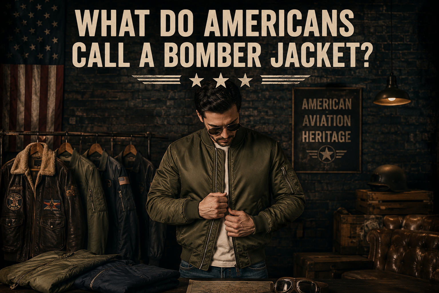 What Do Americans Call a Bomber Jacket?