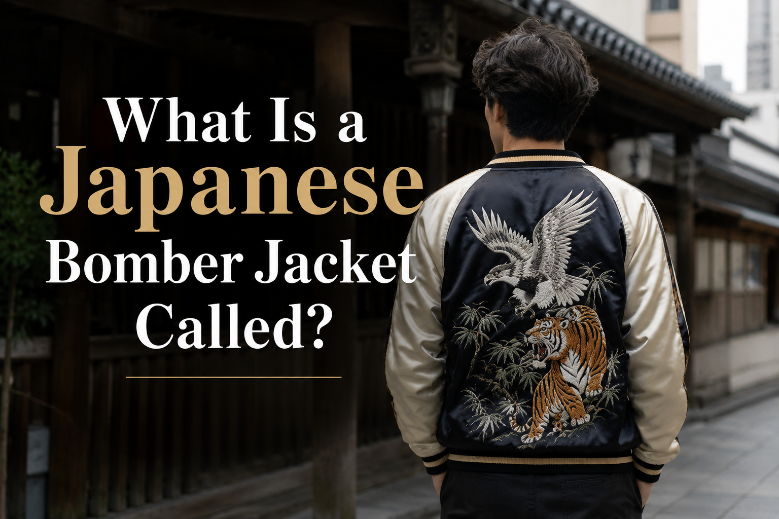 What Is a Japanese Bomber Jacket Called?