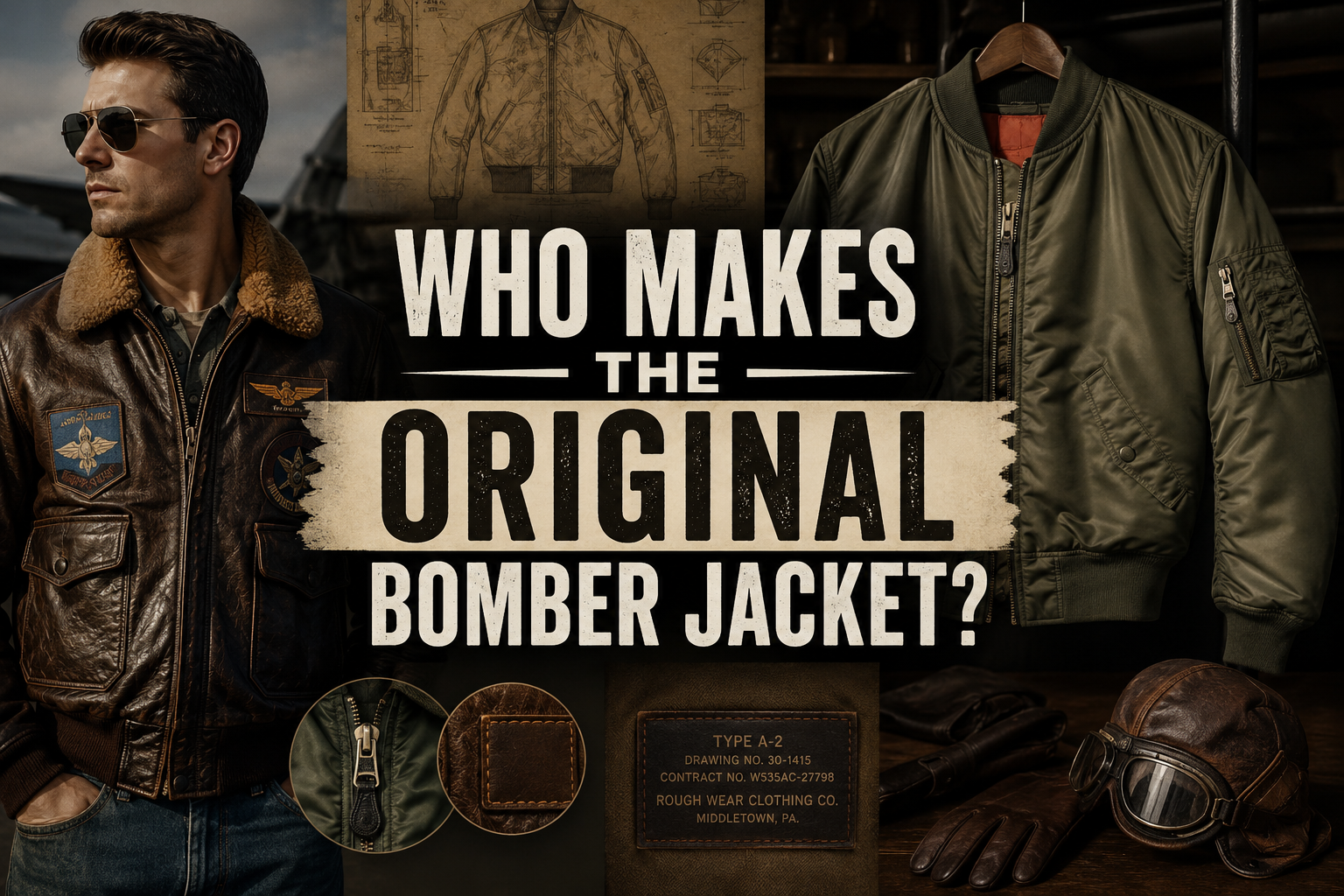 Who Makes the Original Bomber Jacket?