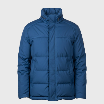 Mens Blue Winter Coats