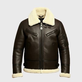 Mens Brown Aviator Jackets