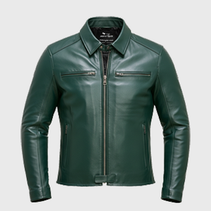 Mens Green Leather Jackets