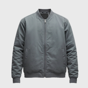 Mens Grey Bomber Jackets