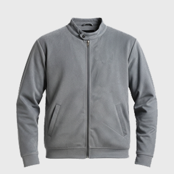 Mens Grey Suede Jackets