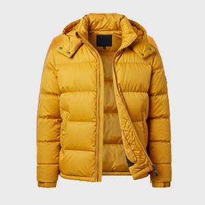 Mens Yellow Puffer Jackets