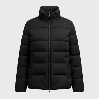 Womens Black Puffer Jackets