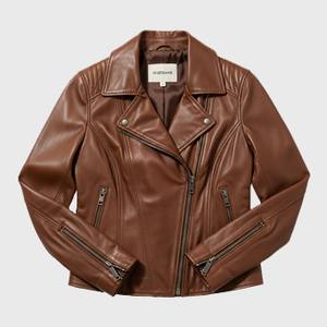 Womens Brown Leather Jackets