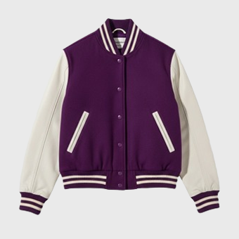 Womens Purple Varsity Jackets