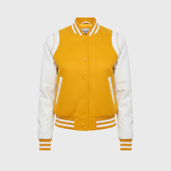 Womens Yellow Varsity Jackets