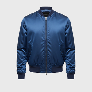 Mens Blue Bomber Jackets