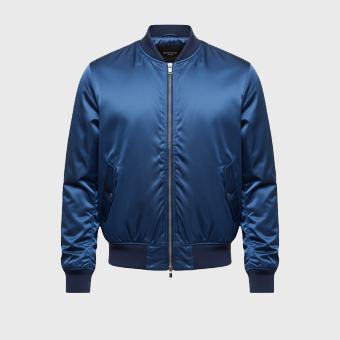 Mens Blue Bomber Jackets