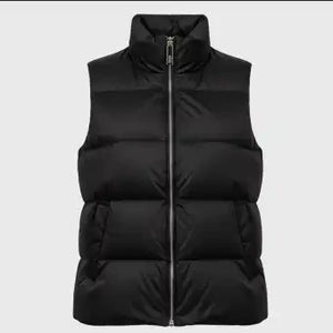 Womens Black Puffer Vest