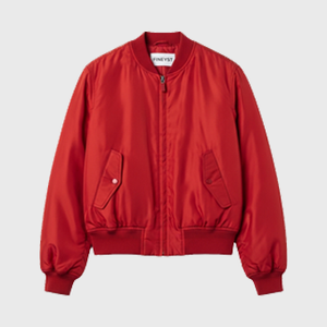 Womens Red Bomber Jackets