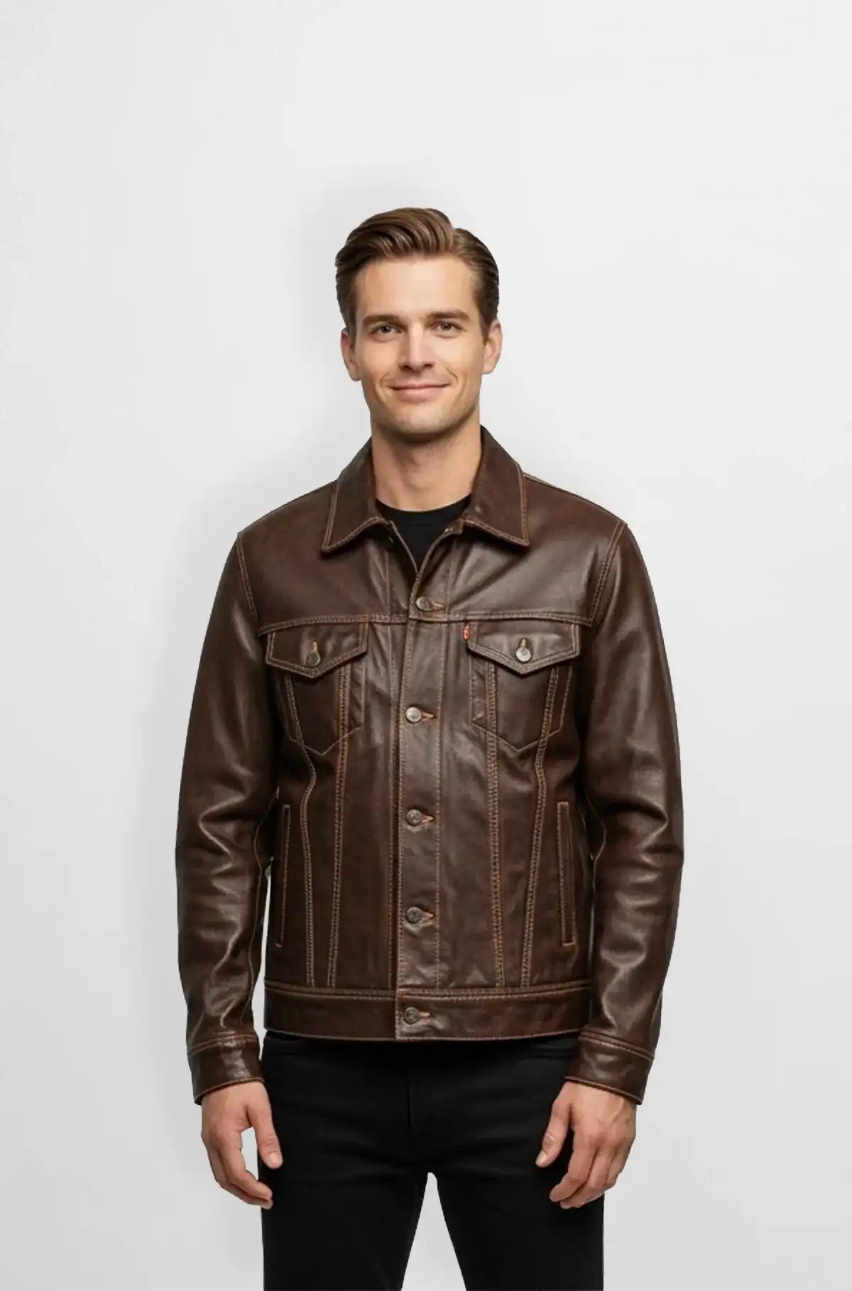 Brown Leather Jacket