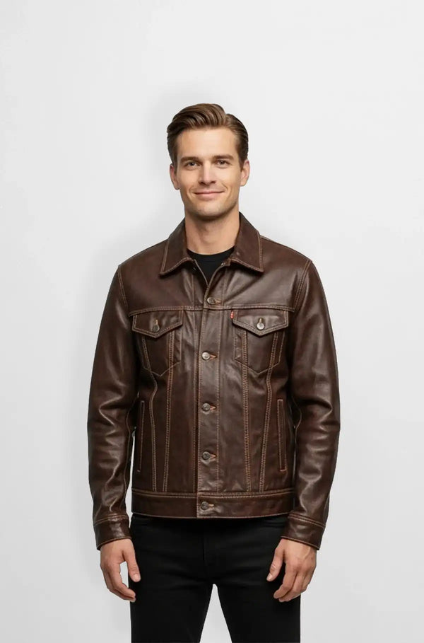Brown Leather Jacket