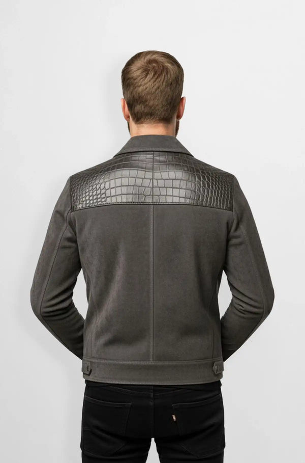 Obsidian Ridge Suede Jacket