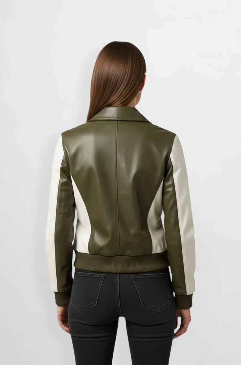 Urban Ivy Varsity Leather Jacket