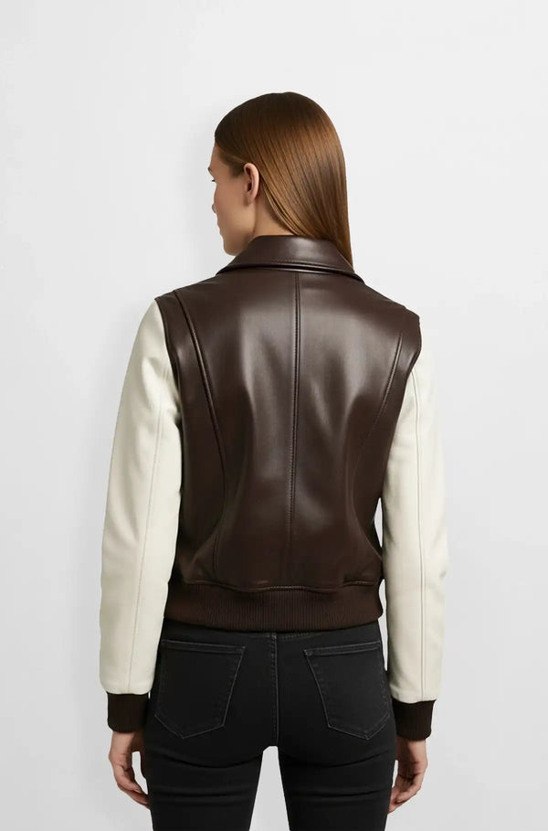 Urban Edge Chocolate Bomber Jacket