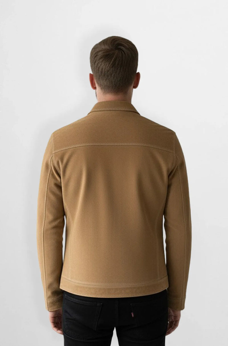 Urban Ridge Camel Suede Jacket