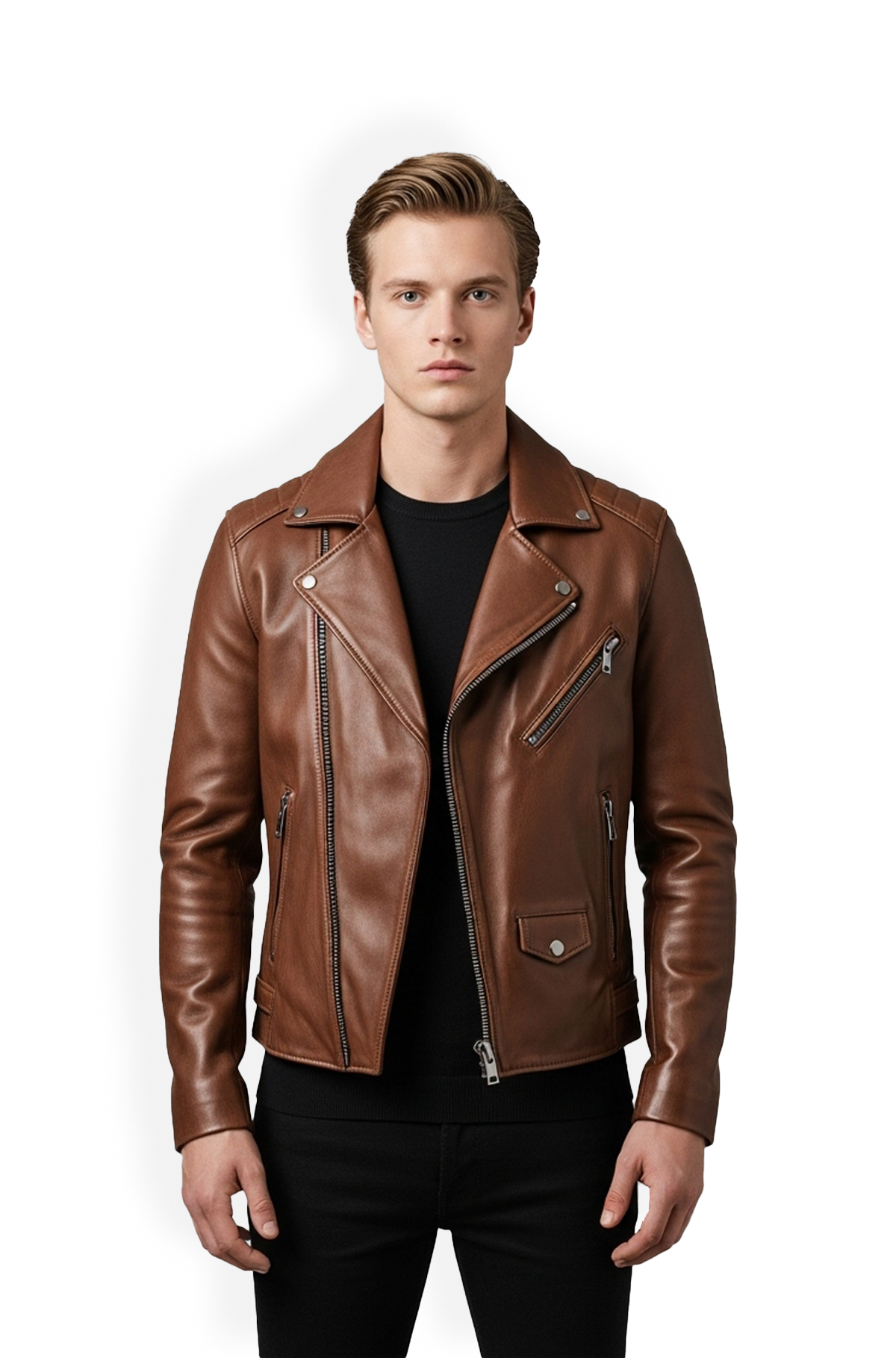 Classic Espresso Moto Edge Jacket