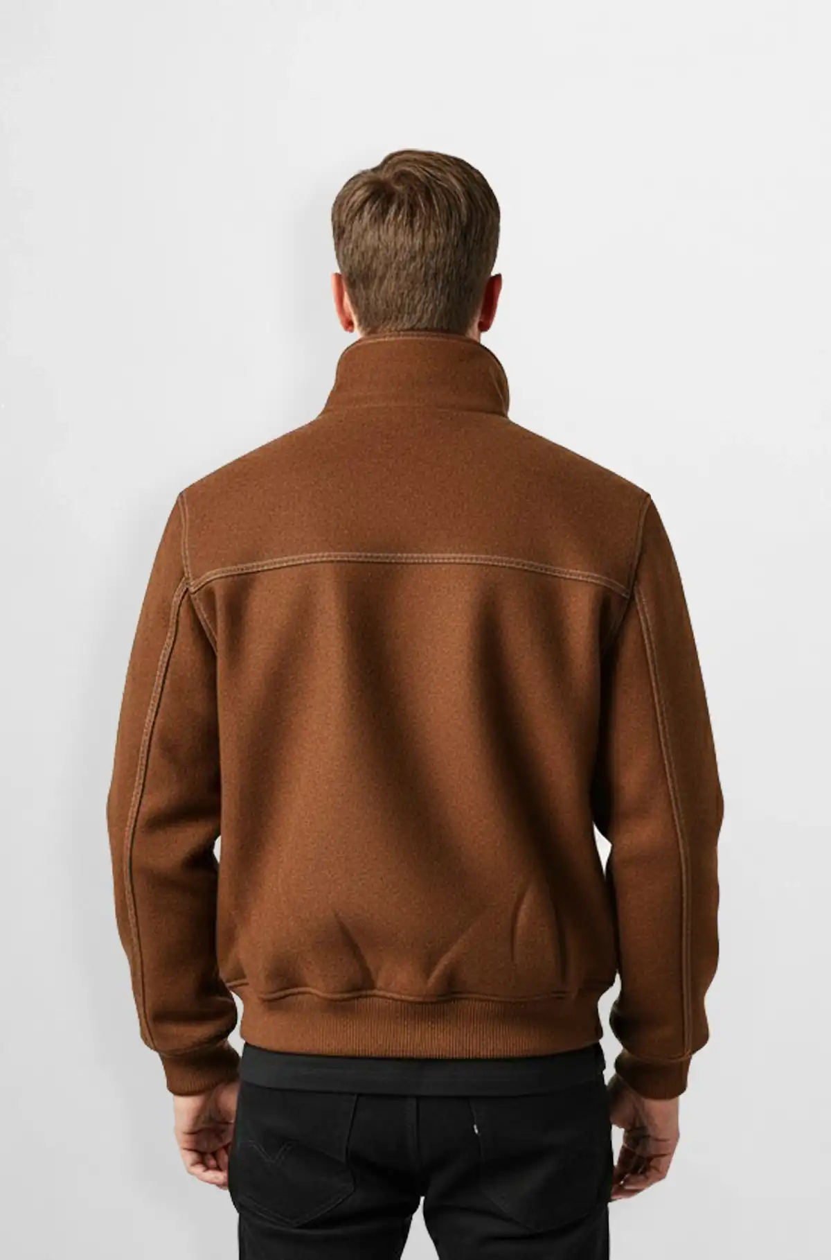 Fineyst DuoTone Wool Bomber Jacket