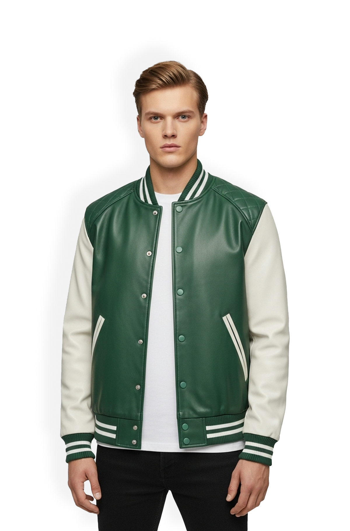 Forest Storm Varsity Jacket