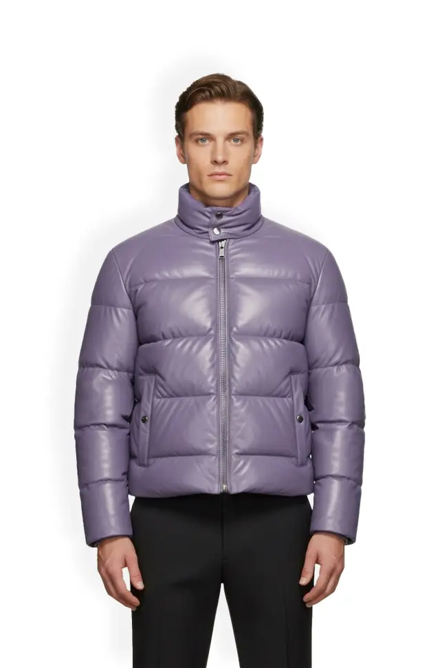Light Purple Puffer Jacket