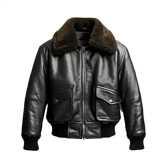 Mens Black Aviator Jackets