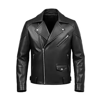 Mens Black Biker Leather Jackets