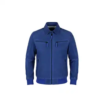 Mens Blue Suede Jackets