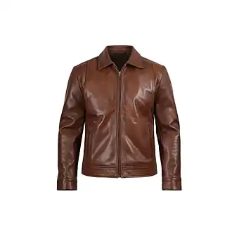 Mens Brown Leather Jackets