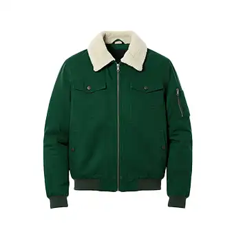 Mens Green Aviator Jackets